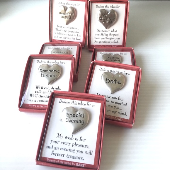 Handful of Hearts Love Tokens